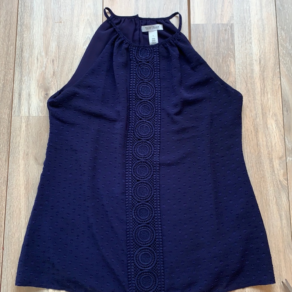 Great condition Blue WHBM size small top